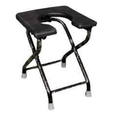 Fast Life Folding Stainless Steel Commode Chair, RS-025Q
