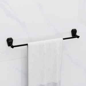 Plantex Towel Rod for Bathroom/304 Grade Stainless Steel Towel Bar/Towel Stand/24 inch Towel Hanger/Bathroom Accessories PMB-2402, Z-Black