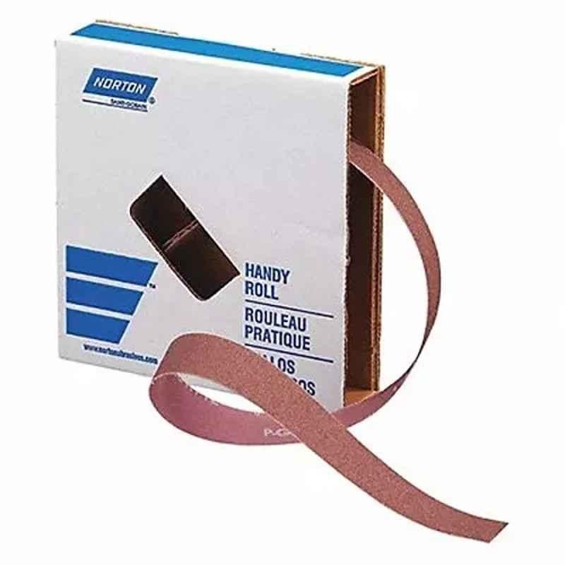 Norton Aluminum Oxide Abrasive Utility Roll, 436G13, Length: 30 ft