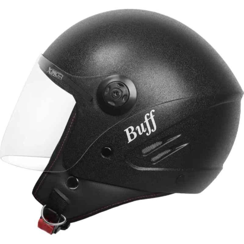 Xinor Buff Medium Eco Black Open Face Helmet