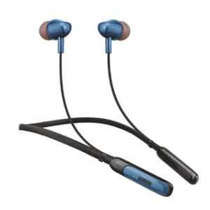 Hitage Bingo Blue Wireless Sports Bluetooth Neckband Earphone with 30hr Music Time, NBT-867