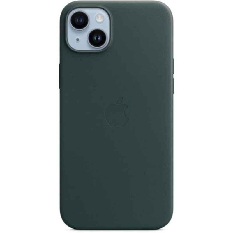 Apple iPhone 14 Plus Forest Green Leather Case with MagSafe, MPPA3ZE/A