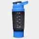 BeatXP 500ml Plastic Black 3 Compartment Protein Cyclone Shaker Bottle, GHVMEDFIT152
