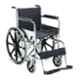 ABCO Stainless Steel Black Wheel Chair, 11057