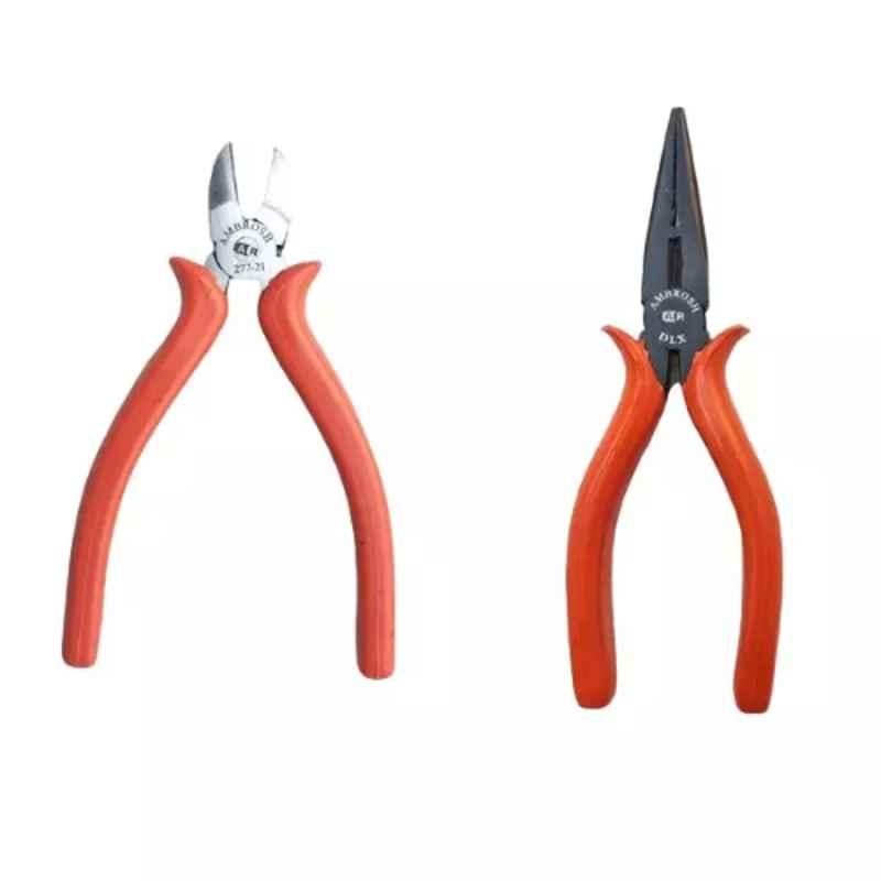 Sky Blue 2 Pcs 7.8 inch Diagonal Plier Combo, SBE_PLIER_0338