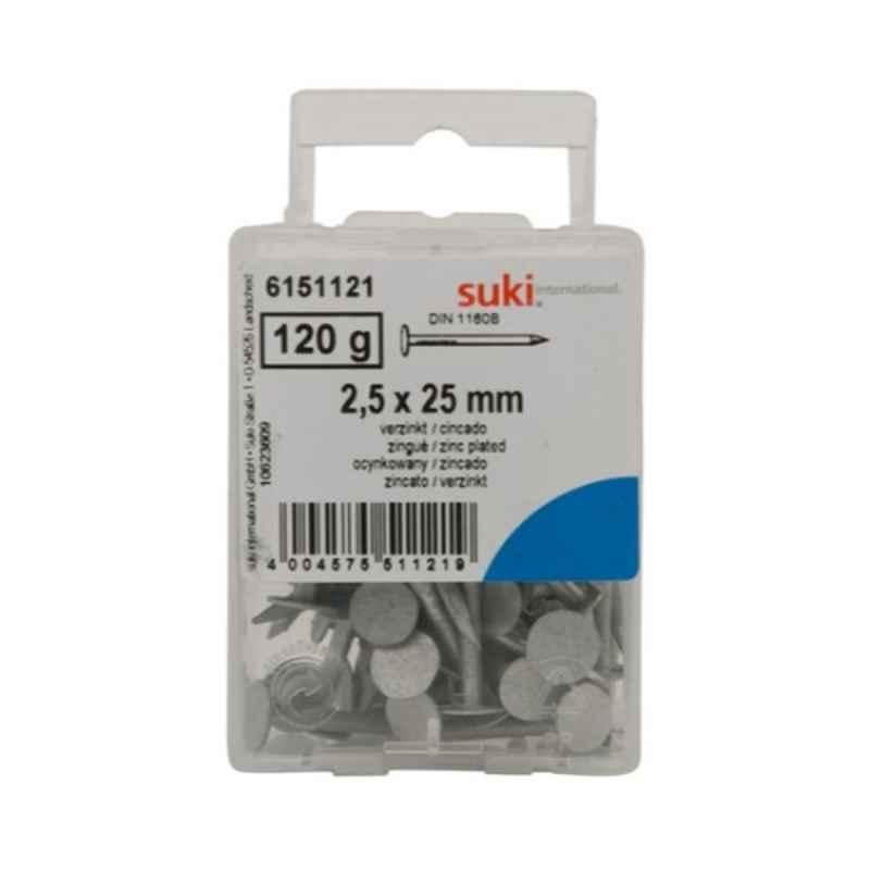 Suki 2.5x25mm Large Head Nail, 250773AC