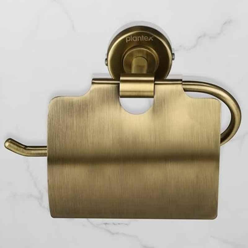 Plantex Daizy 304 Grade Stainless Steel Antique Toilet Paper Roll Holder for Bathroom/Tissue Paper Holder/Bathroom Accessories