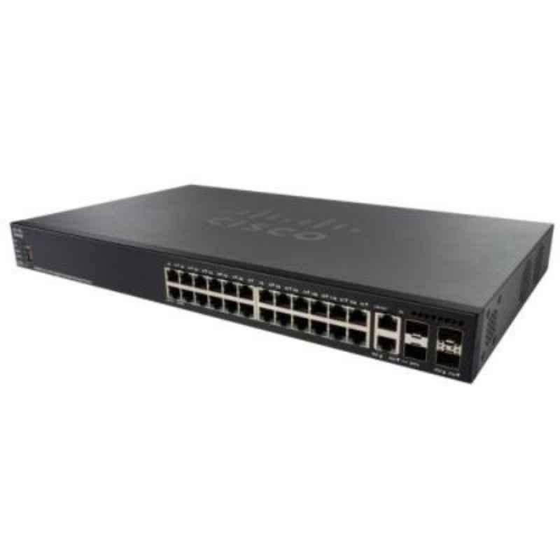 Cisco SG550X24MPP 740W 24 Gigabit Ethernet Ports Stackable Managed Switches, SG550X24MPPK9UK
