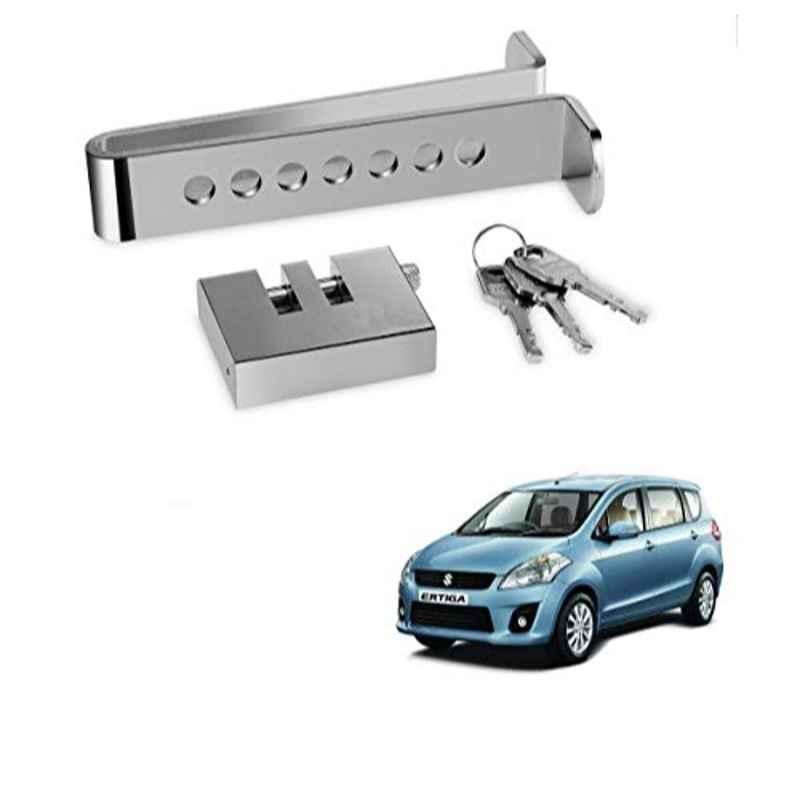Kozdiko Stainless Steel Clutch & Brake Pedal Throttle Adjustable Anti Theft Car Lock for Maruti Suzuki Old Ertiga 2012-2018