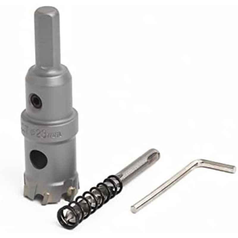 VTOOLS 23mm Tungsten Carbide TCT Hole Saw Cutter with Pilot Drill Bit & Allen Wrench, VT3115