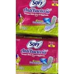 Sofy 28 Pcs White Cotton Sanitary Pad Packet for Women, Size: XL (Pack of 2)