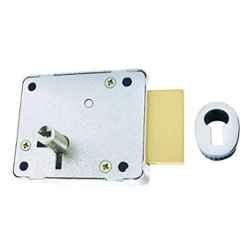 Bonus CB-45 Universal Mild Steel Silver Nickel Finish Cupboard Lock