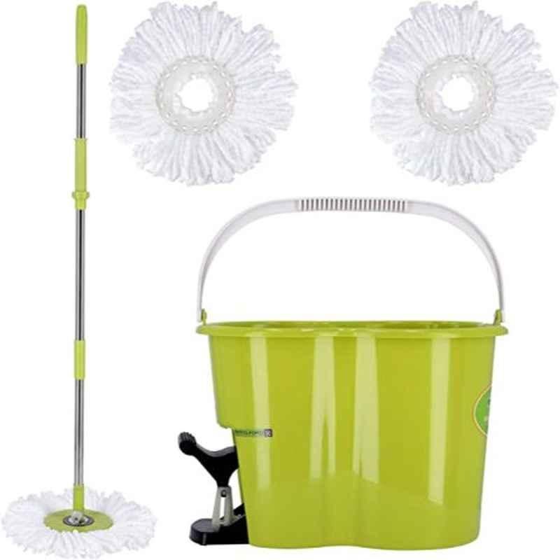 Royalford RF4238GR Green Mop with Bucket