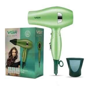 VGR V-432 1000W ABS Green Professional Hair Dryer for Women & Men