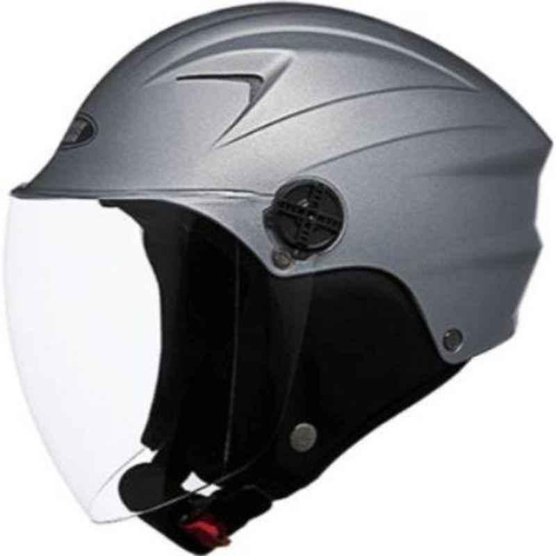 Studds Dude Grey Motorbike Helmet, Size (L, 580 mm)
