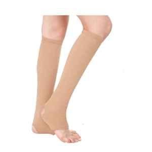 Fidelis Healthcare Elastic Brown Varicose Vein Support, FA017-5006, Size: XXL