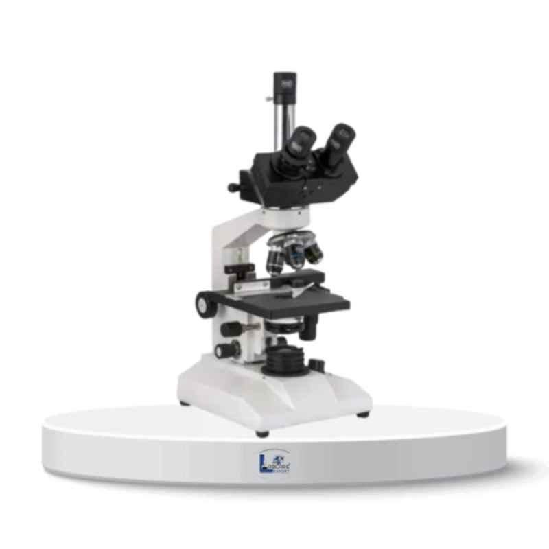 Labcare 100-265VAC Lab Digital Trinocular Microscope with LED Light, LB-HM310