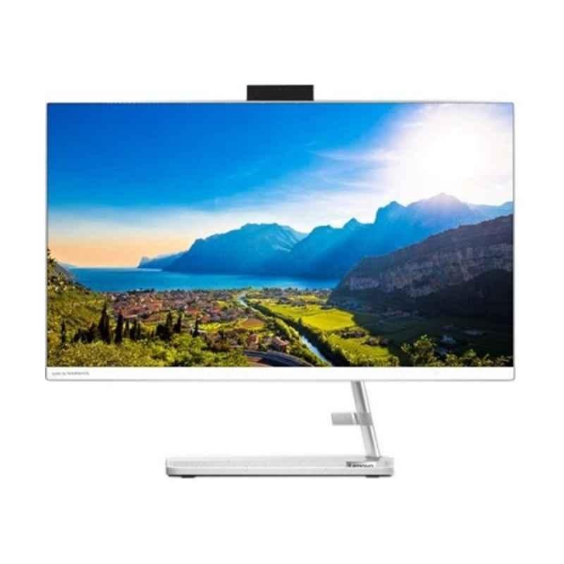 Lenovo AIO3 White Desktop with 8GB/512GB SSD/AMD Ryzen 5 5500U & 23.8 inch Display, F0G100CVAK