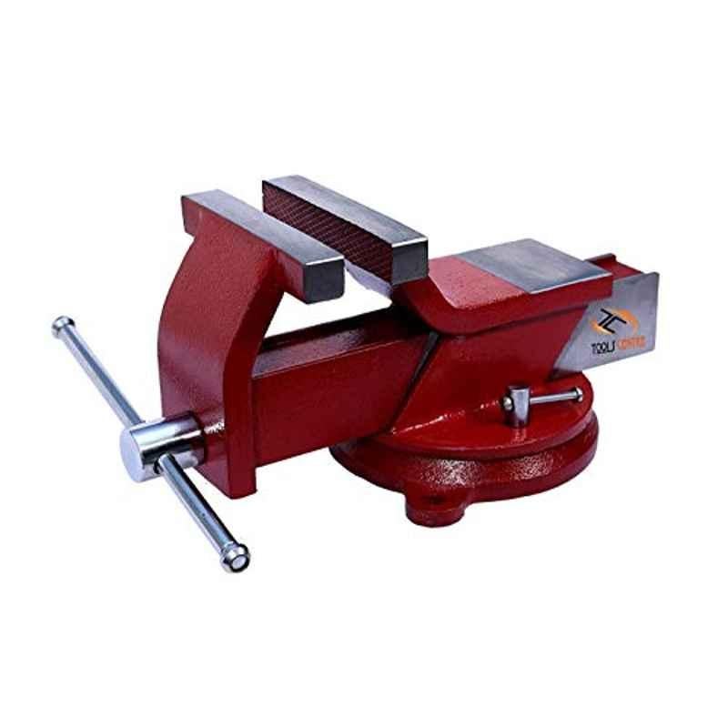 Krost 3 Inch/75mm Steel Bench Vice With Swivel Base