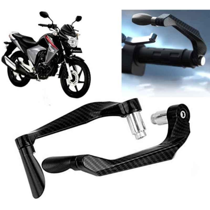 Auto Pearl 2 Pcs Aluminium Carbon Black Brake Clutch Lever Set for Honda Dazzler
