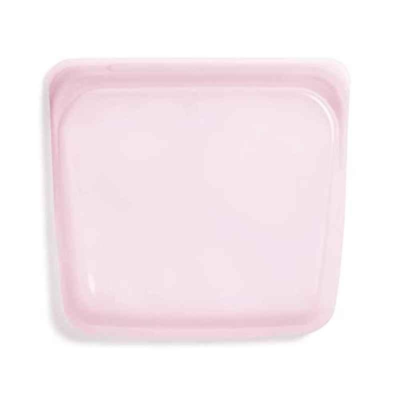 Stasher 440ml Silicone Rainbow Pink Reusable Sandwich Bag