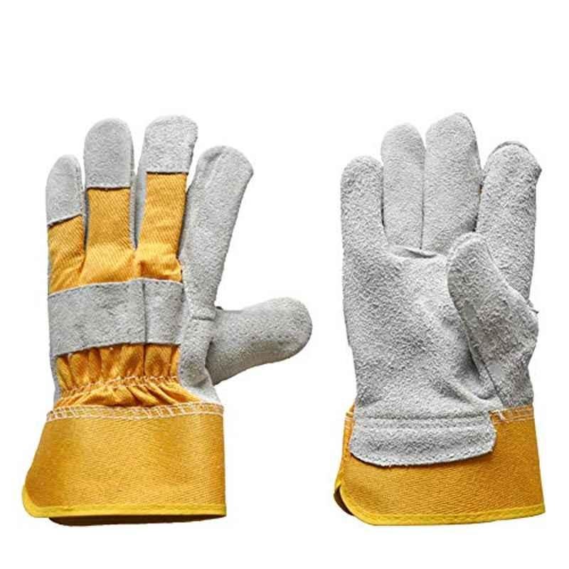 Anseal Cowhide Leather Palm Welding Gloves