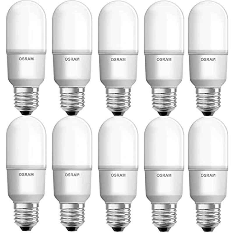 Osram 10W 1100lm 6500K E27 Cool Daylight Value Stick LED Lamp (Pack of 10)