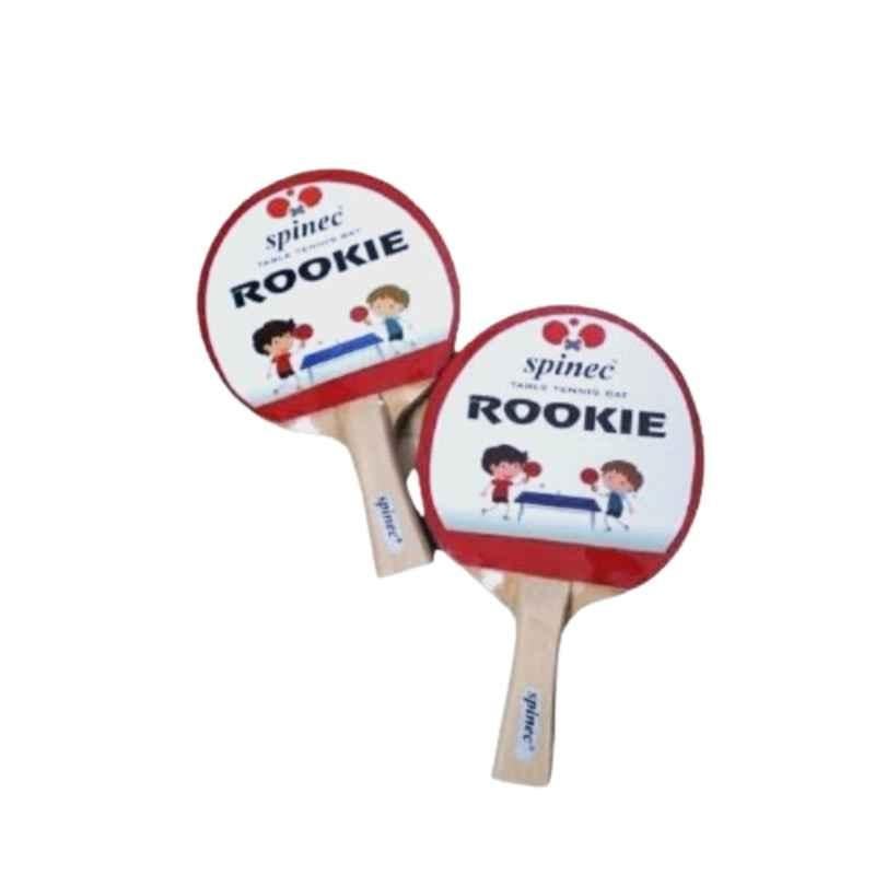 Spinec Rookie 428g Brown Table Tennis Racquet (Pack of 2)