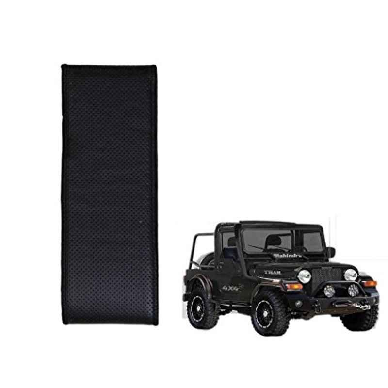 Kozdiko Black Car Steering Cover for Mahindra Thar