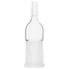 ABGIL B-14 Borosilicate 3.3 Glass Glossy Smooth Finish Straight Vacuum Adapter, ABG526