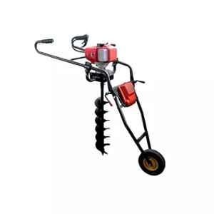 Shwarya 63CC Iron & Plastic Wheel Type Earth Auger without Drill Bit, 1210799