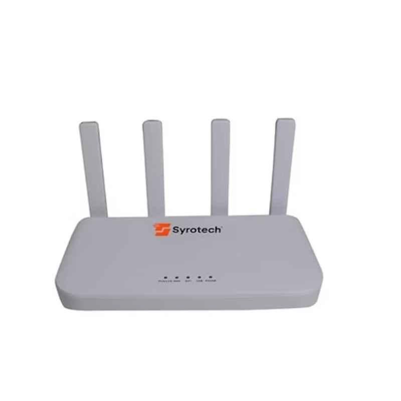 Syrotech 3000Mbps WiFi 6 Dual Band ONT Router, SY-GPON-4010-AX3000