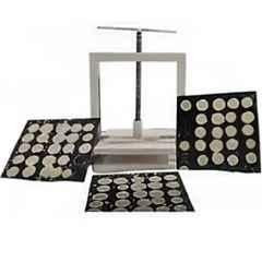 Vinayak Machines Mild Steel Manual Panipuri Press Machine with 4 Sheets, TI-VM-62065