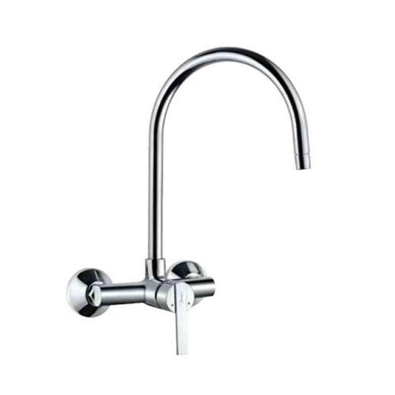 Jaquar Fonte Full Gold Single Lever Sink Mixer with Swinging Spout, FON-GLD-40165