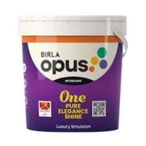 Birla Opus One Pure Elegance Shine 1 Litre White Luxury Interior Emulsion Paint