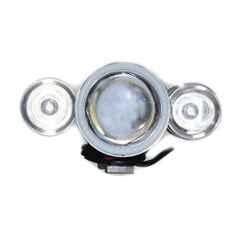 AllExtreme EXU12B1 30W Red, Blue & White Ring U12 CREE LED Strobe Waterproof Fog Light with High & Low Beam