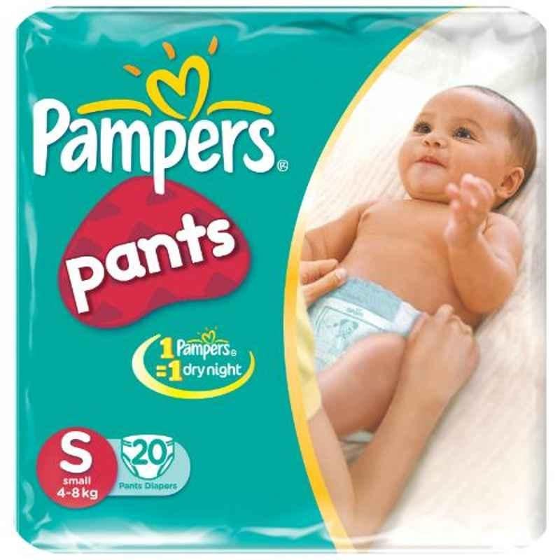 Buy Pampers BabyDry Nappy Pants Size 7 17kg 25 Nappies Online at  desertcartINDIA