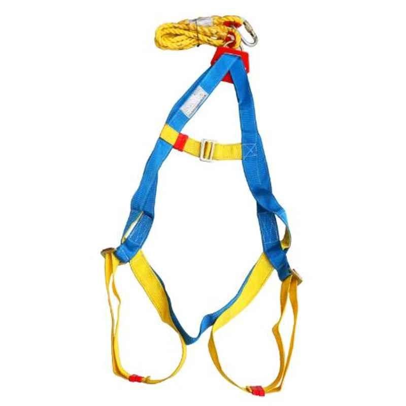 Arcon Single Rope Full body with Karabiner Hook Industrial Safety Belt, ARC-5104