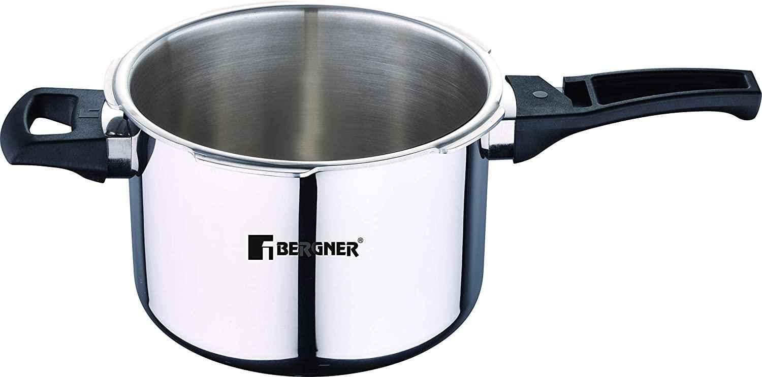 Buy Bergner BG-9702-MM 3.5L Silver Stainless Steel Pressure Cooker with