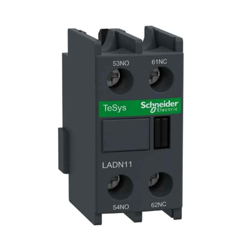 Schneider TeSys 1NO+1NC Auxiliary Contact Block, LADN11