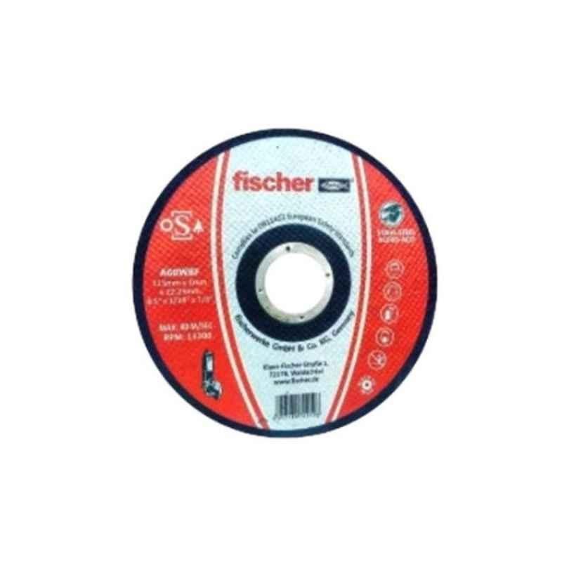 Fischer 50Pcs 100x3x16mm Stainless Steel Cutting Disc Set,