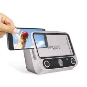 Fingers My-Own-TV Ivory White Wireless Bluetooth Portable Speaker