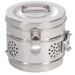 Agarwals 15x12 inch Stainless Steel Medical Dressing Drum, CZDAOOEWTV-99994362