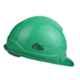 Allen Cooper Green Polymer Nape Type Safety Helmet with Chin Strap, SH-701-G (Pack of 3)