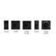 Anchor Roma 150W 2 Module Black Dimmer for LED Lamp, 66507B, (Pack of 10)