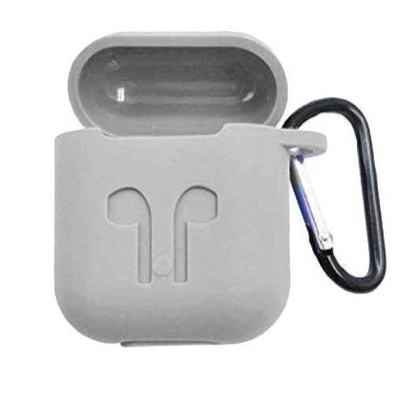 Bingo Grey Silicone Shock Proof Protection Sleeve Skin Airpod Carrying Case