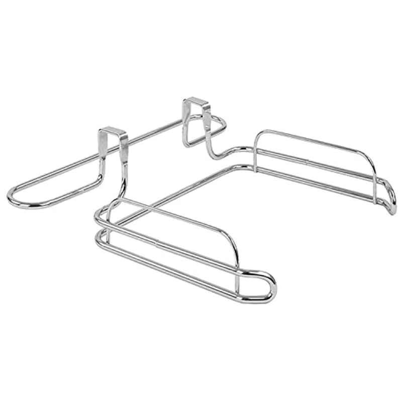 Spectrum Duo Over the Cabinet Towel Bar & Trash Bag Holder