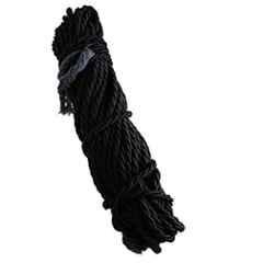 AOW Leg Guard Rope, Extra Long 28 Meters Long & Heavy Leg Guard Rope (Black) FOR Bullet Thunder Bird 350