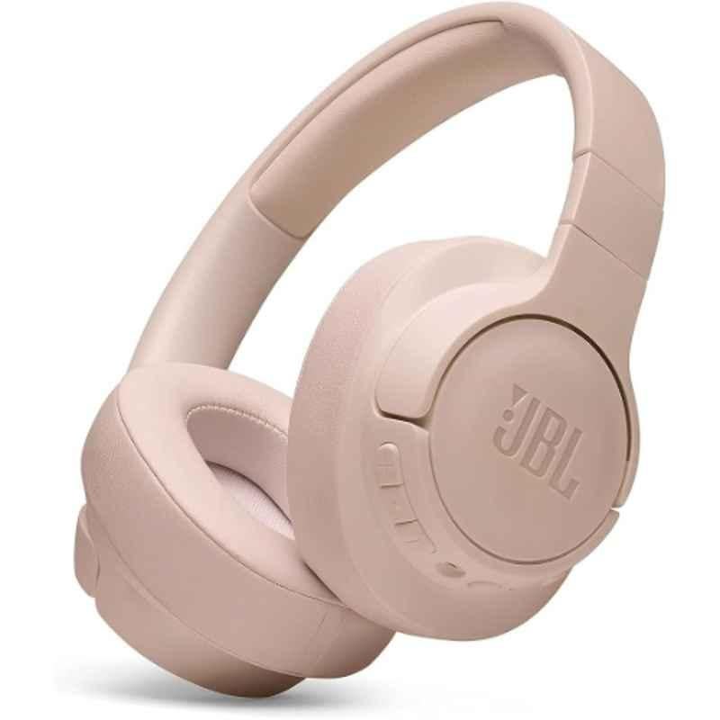 JBL 50hrs Blush Wireless Active Noise Cancelation Bluetooth Headphone, JBL-T760NC-BLS