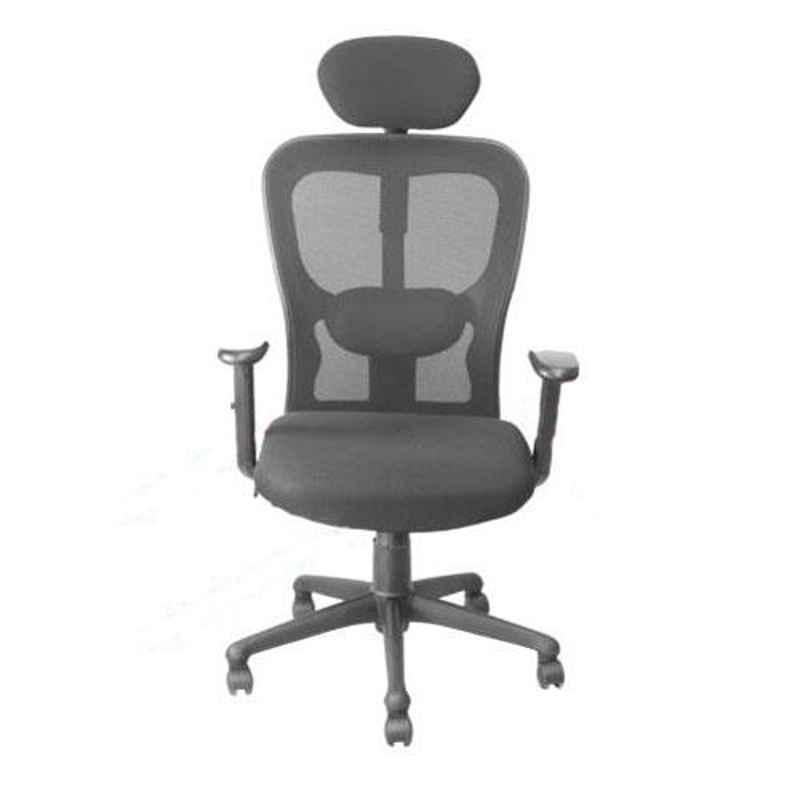 Official Comfort MATRIX JUMBO High Back Black Hydraulic Office Chair with Adjustable Handle, 1024